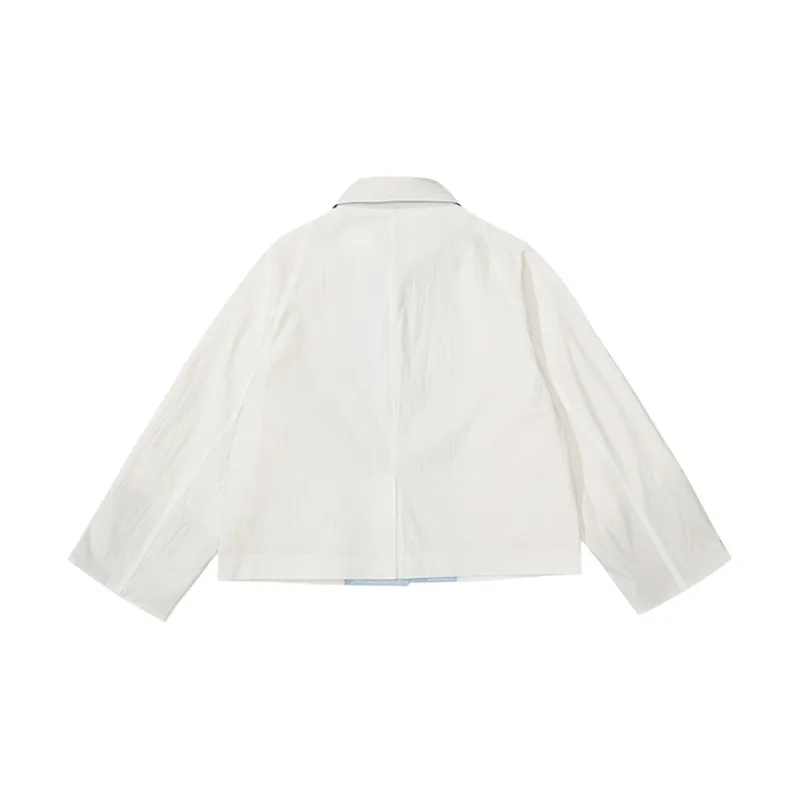 CONCORDEVENT Loose Fit Mock Two-Piece Jacket Unisex-3