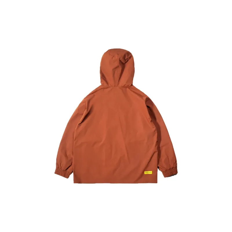 DAKYAM Loose Fit Jacket Unisex Rusty Red-1