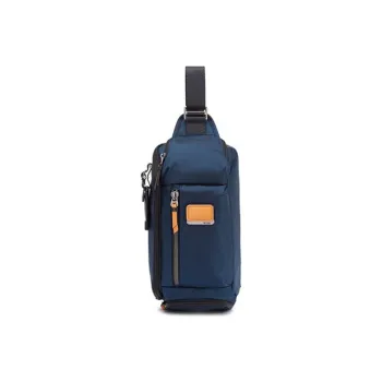 TUMI Alpha Bravo Nylon Sling Bag Trumpets Men's Dark Blue