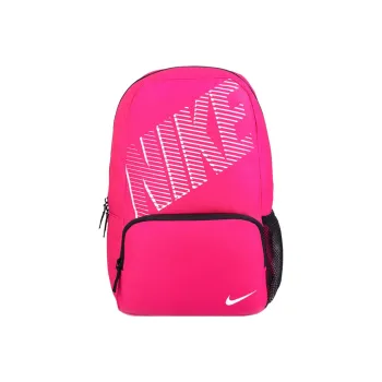Nike Polyester Backpack Regular Unisex Rose Red