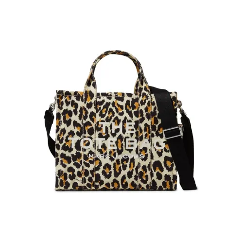 MARC JACOBS Traveler Cotton Handbag Large Size Women's Brown