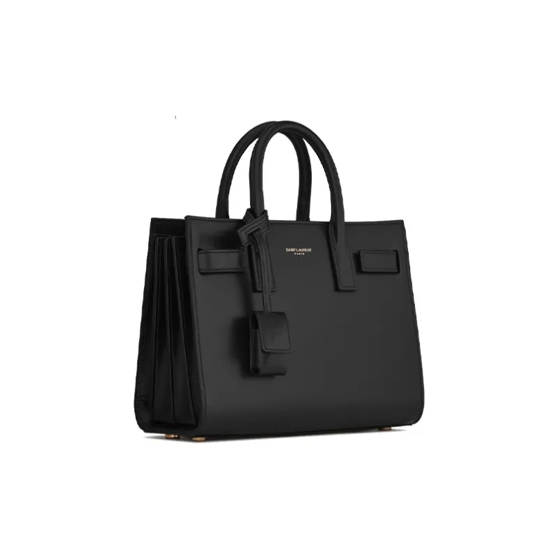 SAINT LAURENT Sac De Jour Nano In Smooth Leather Black-1