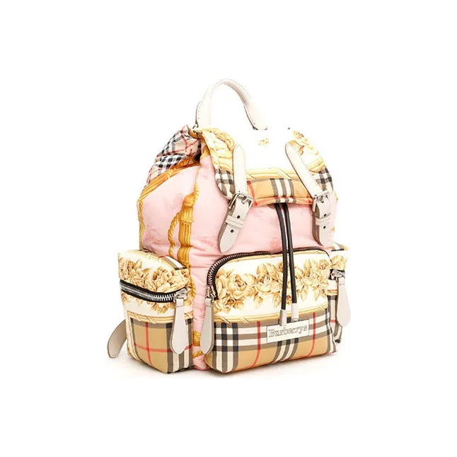 Burberry Nylon Backpack Regular Women's Mixed Color-1