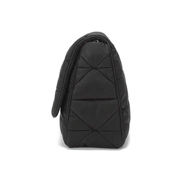 PRADA Fabric Crossbody Bag Shoulder Bag Women's Black-2