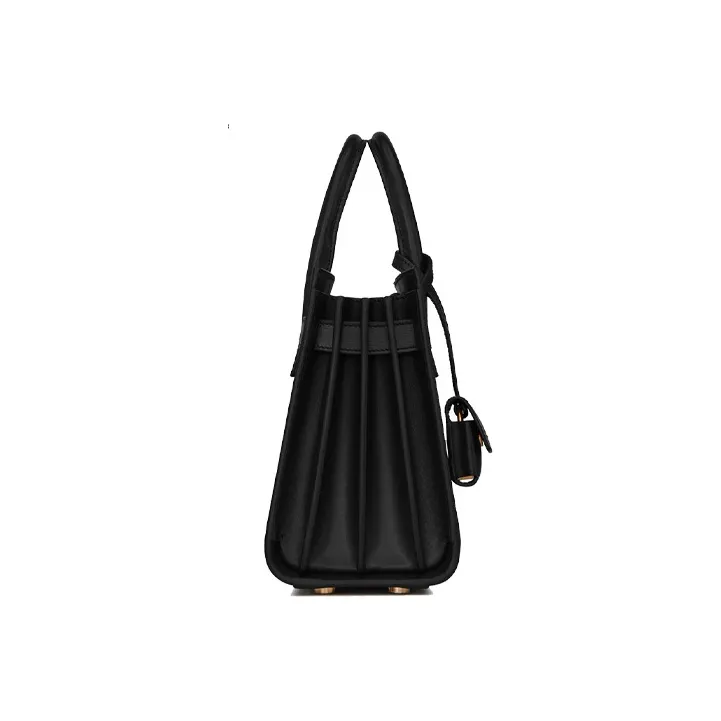 SAINT LAURENT Sac De Jour Nano In Smooth Leather Black-3