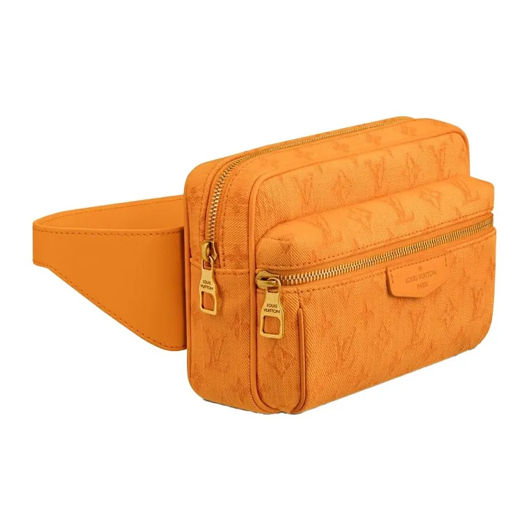 LOUIS VUITTON Outdoor Bumbag Monogram Denim Ocre-1