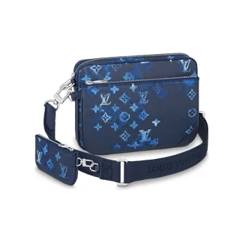 LOUIS VUITTON Trio Messenger Ink Watercolor