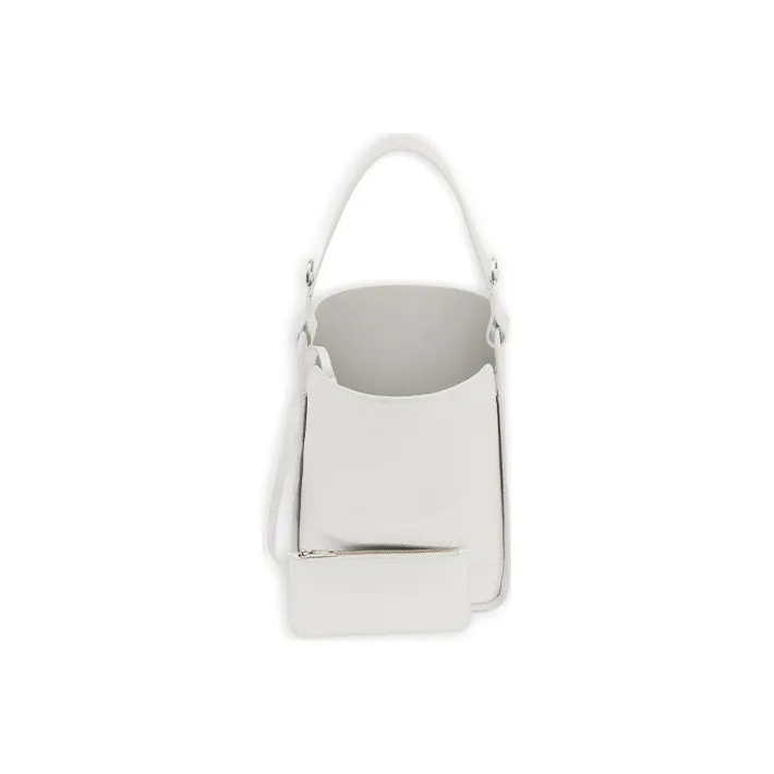 Balenciaga Tool 2.0 Calfskin Tote Bag Shopping Bag Shoulder Bag Handbag Small Size Women's White-3