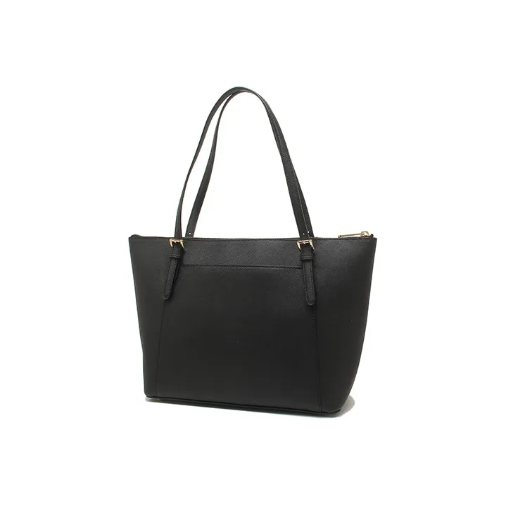MICHAEL KORS Ciara Leather Tote Bag Shopping Bag Handbag Shoulder Bag Women's Black-3