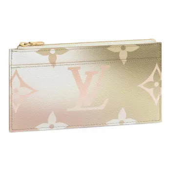 LOUIS VUITTON Slim Purse Sunset Kaki