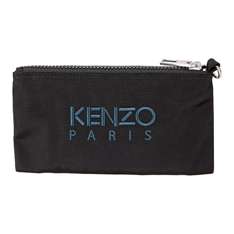 KENZO Tiger Canvas Clutch Men's Black-1