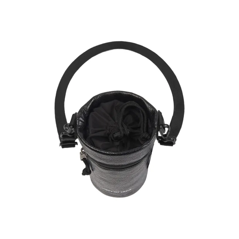 Balenciaga Sheepskin Water Bottle Bag, Handbag, Shoulder Bag Men's Black-4