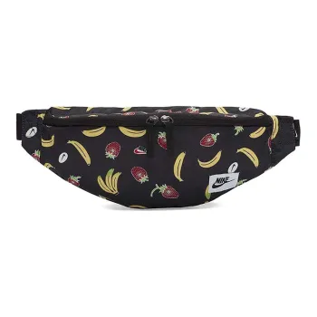 Nike Heritage Polyester Fanny Pack Regular Unisex Black