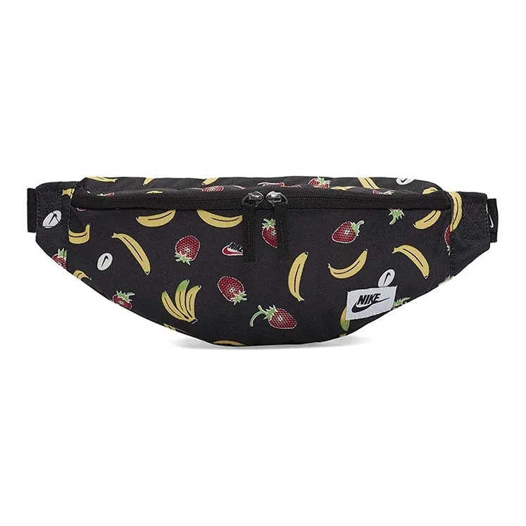 Nike Heritage Polyester Fanny Pack Regular Unisex Black-0