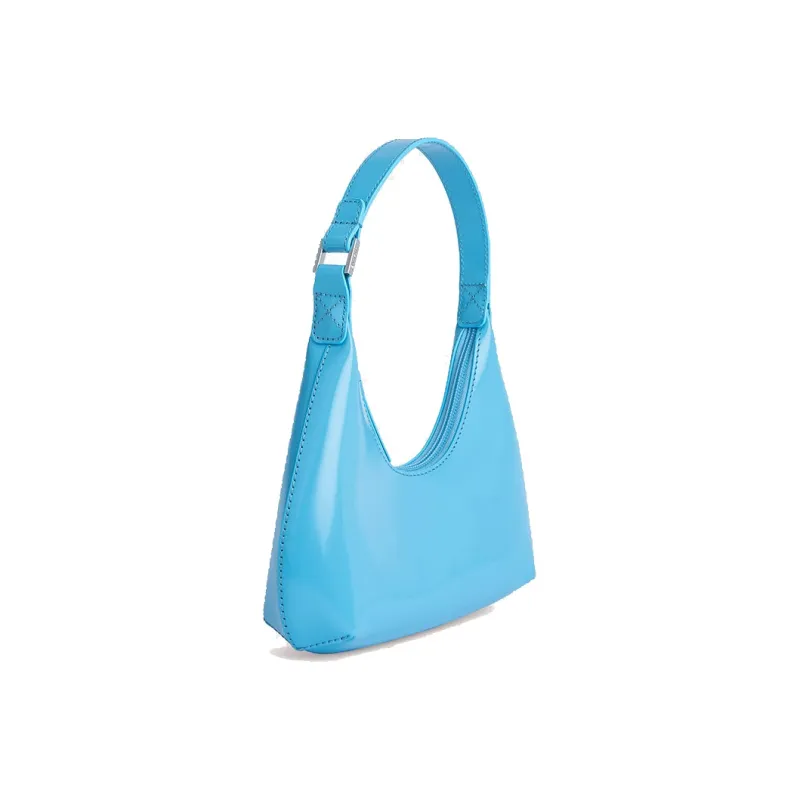 By Far Baby Amber Semi-patent Leather Shoulder Bag-1