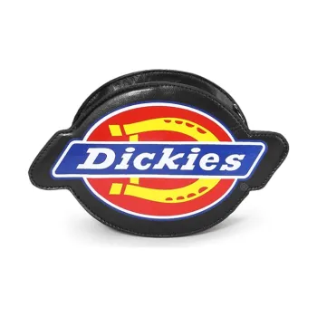 Dickies Leather Crossbody Bag Small Size Women's Black
