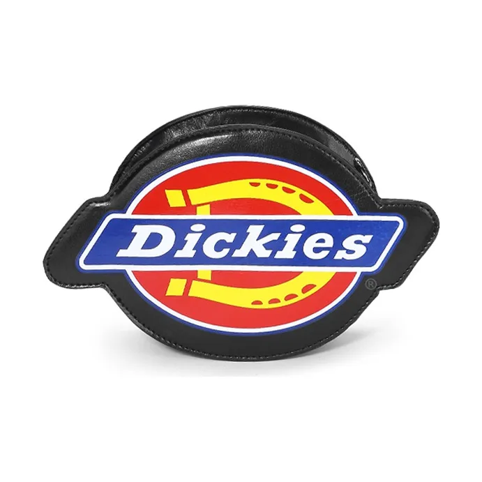 Dickies Leather Crossbody Bag Small Size Women's Black-0