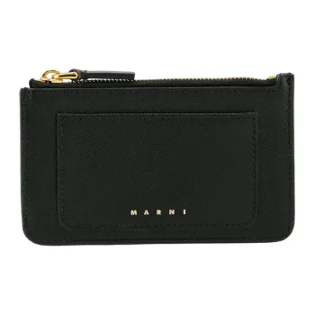 MARNI Logo Printed Zipped Cardholder