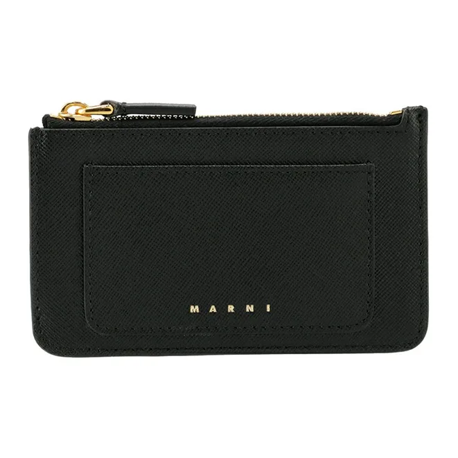 MARNI Logo Printed Zipped Cardholder-0