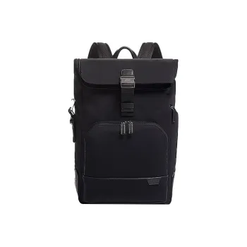 TUMI Polyester Backpack Men's Black