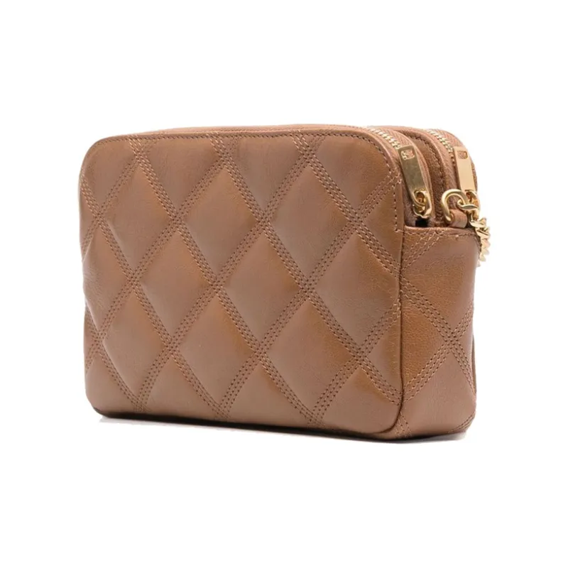 SAINT LAURENT BECKY Leather Clutches Shoulder Bag Crossbody Bag Women's Deep Natural Brown-1