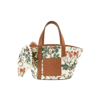 LOEWE Elephant Basket Handbags