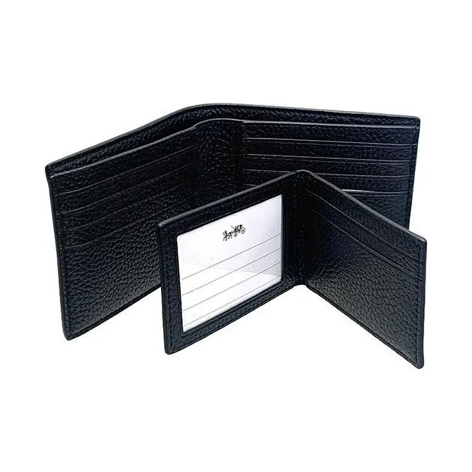COACH MARVEL Collaboration 3 IN 1 Wallet Leather Coin Purse Card Holder, Wallet Men's Black White-3