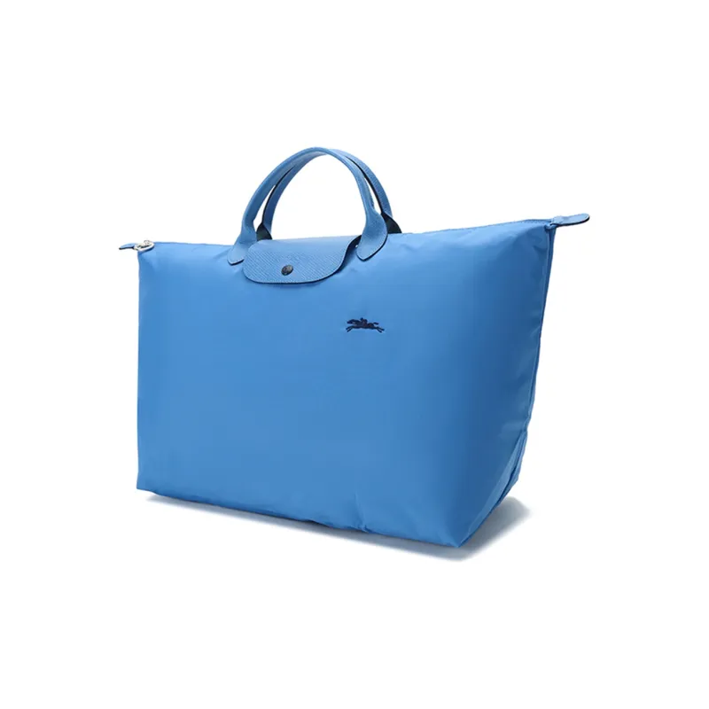 LONGCHAMP Le Pliage Fabric Handbag Large Size Women's Blue-1