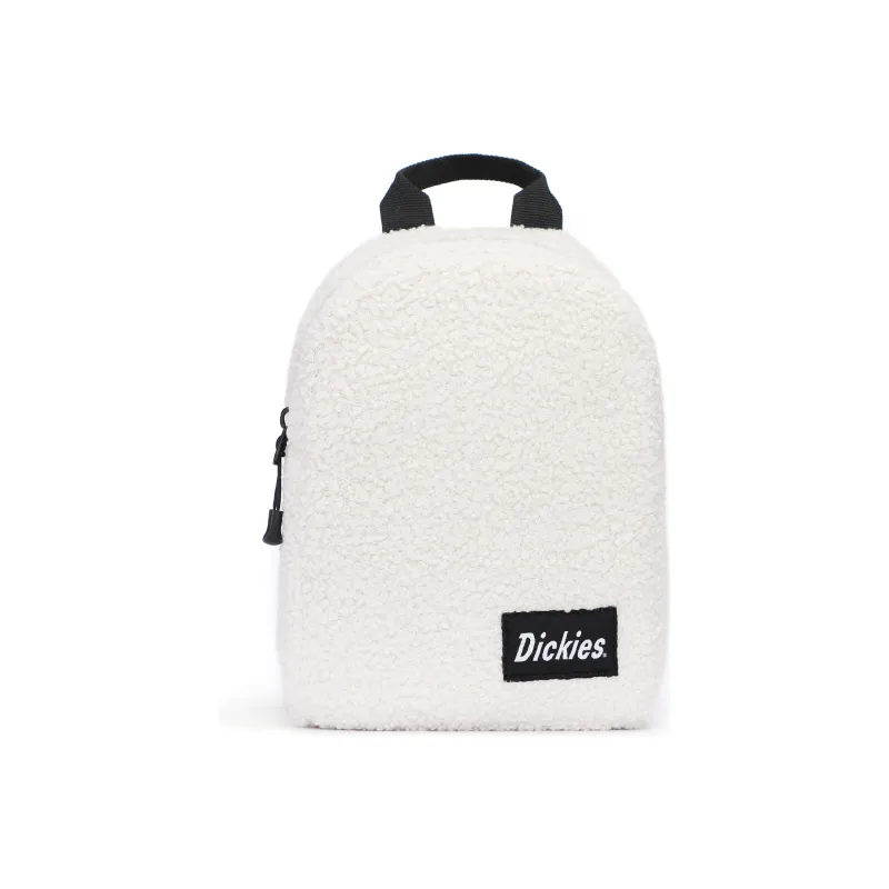 Dickies Sherpa Polar Fleece Backpack Mini Unisex White-1