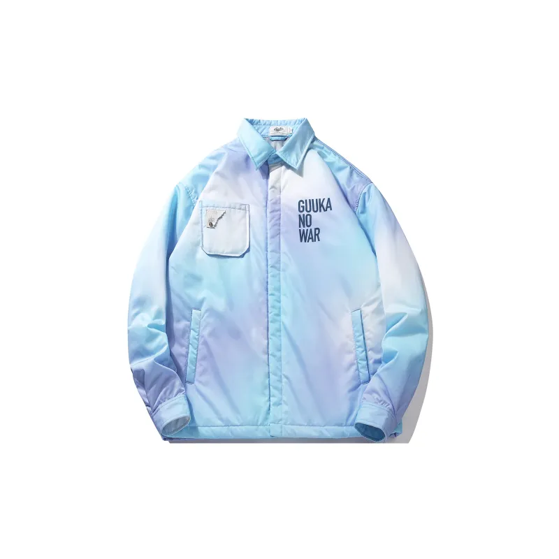 Guuka Puffer Jacket Unisex Light Blue-1