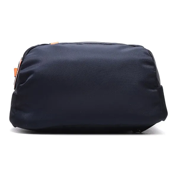 PRADA Fabric Shoulder Bag Men's Navy Blue-4