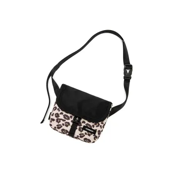 COMBACK Nylon Fabric Shoulder Bag, Crossbody Bag Mini Unisex Camouflage/Black/Yellow