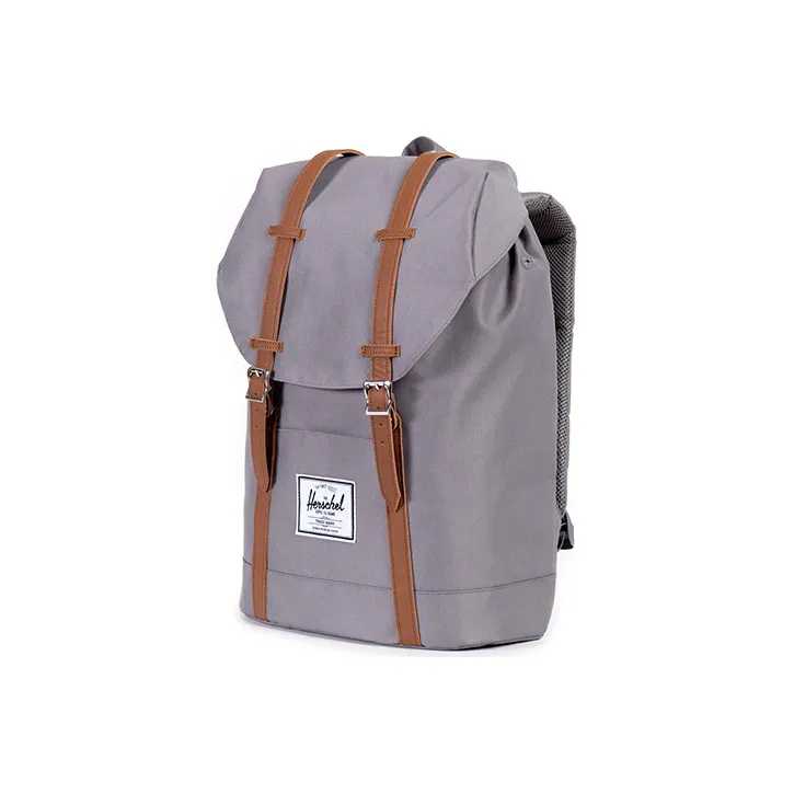 Herschel Polyester Backpack Unisex Light Gray-1