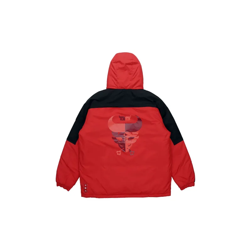 Adidas Puffer Jacket Winter Men's Red-1