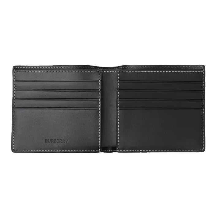 Burberry Cotton Wallet Unisex Light Umber-3