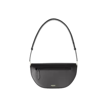 Burberry Small Olympia Leather Bag Black