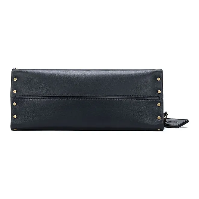 COACH Parker Cow Leather Chain Bag Crossbody Bag Shoulder Bag Women's Black-2