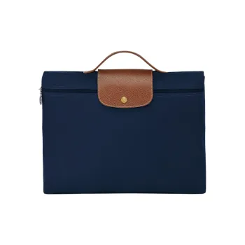 LONGCHAMP Le Pliage Canvas Briefcases Handbags Small Size Women's Dark Blue