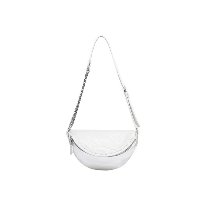 Balenciaga Small Goatskin Fanny Pack Women's White-1