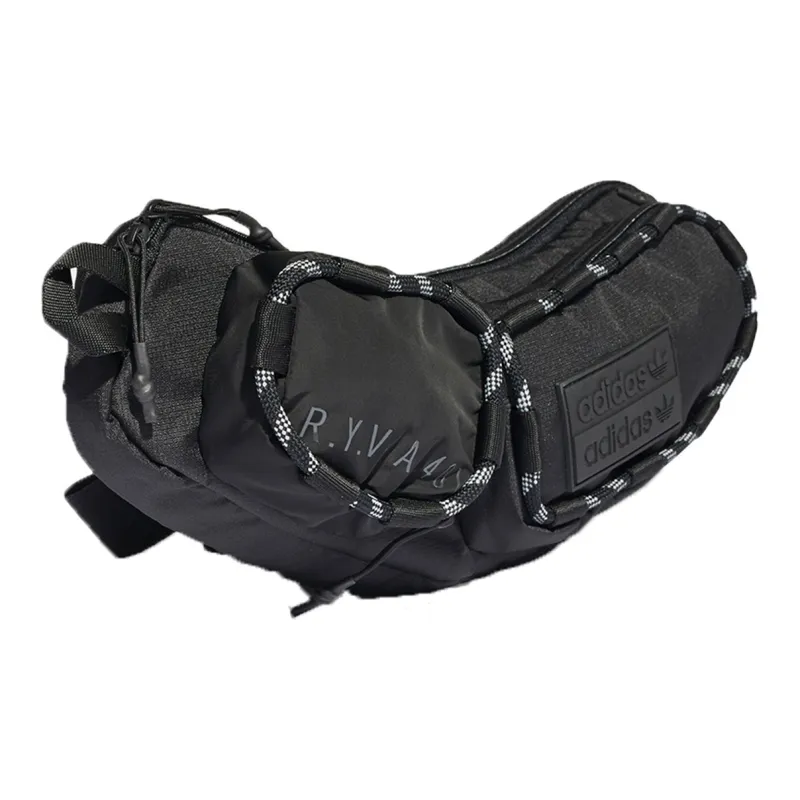 Adidas Originals Recycled Polyester Fanny Pack Regular Unisex Black-2