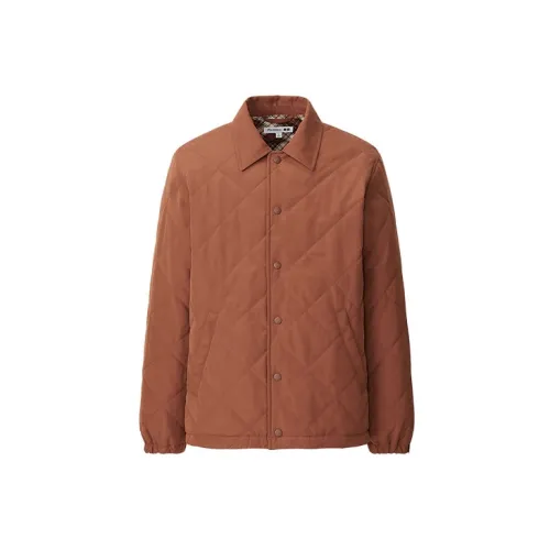 Jw Anderson X UNIQLO Puffer Jackets Men Brown