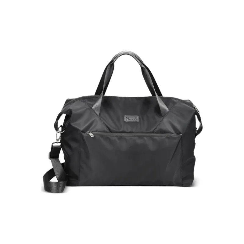 OIWAS Fabric Travel Bag, Luggage Bag, One Shoulder Handbag Regular Men's Black-0