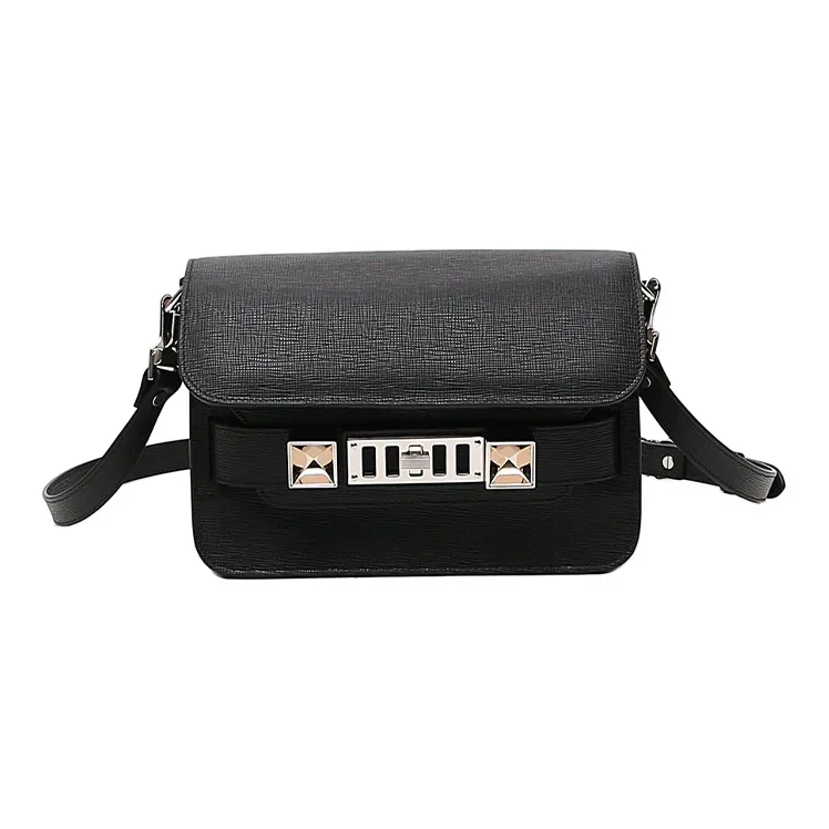 PROENZA SCHOULER Cow Leather Shoulder Bag Women's Black-0