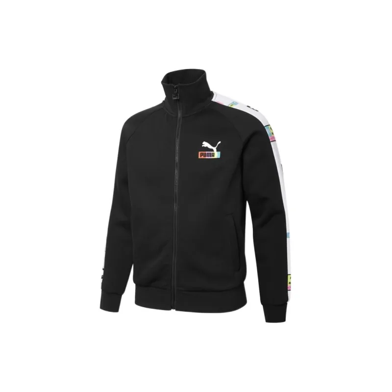 PUMA Jackets Men Black-1