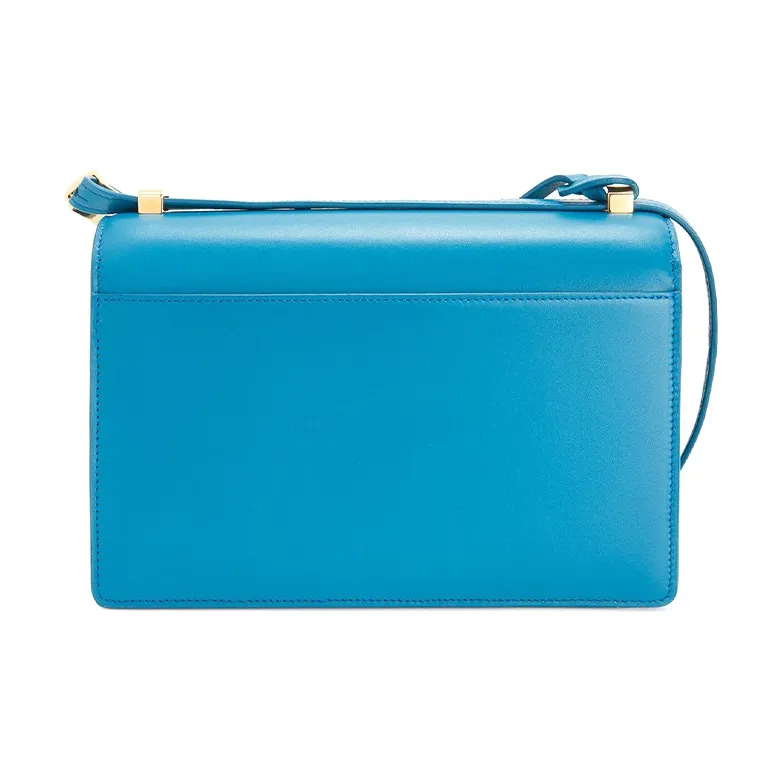 LOEWE Barcelona Calfskin Handbag Shoulder Bag Crossbody Bag Women's Lagoon Blue-2
