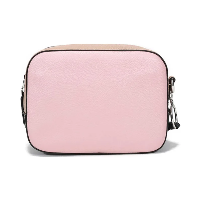 COACH Camera Leather Camera Bags Crossbody Bag Shoulder Bag Women's Light Pink Multicolor-3