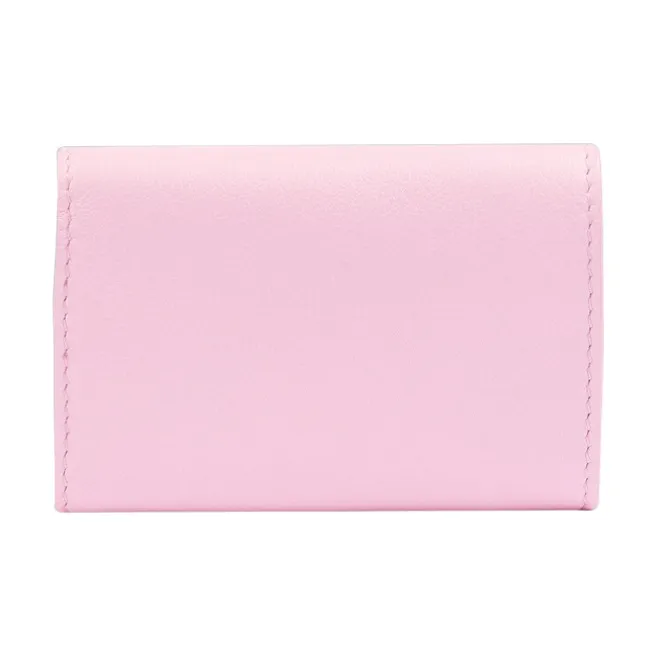 Balenciaga Calfskin Clutches Wallets Mini Women's Pink-1