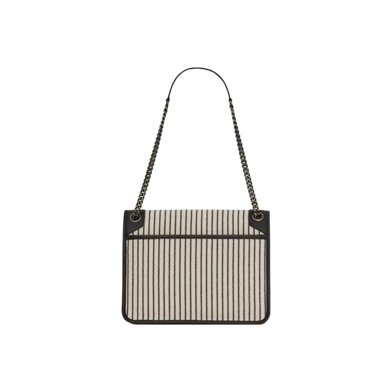 SAINT LAURENT Cotton, Polyester Hobo Bag, Crossbody Bag, Shoulder Bag Women's-4