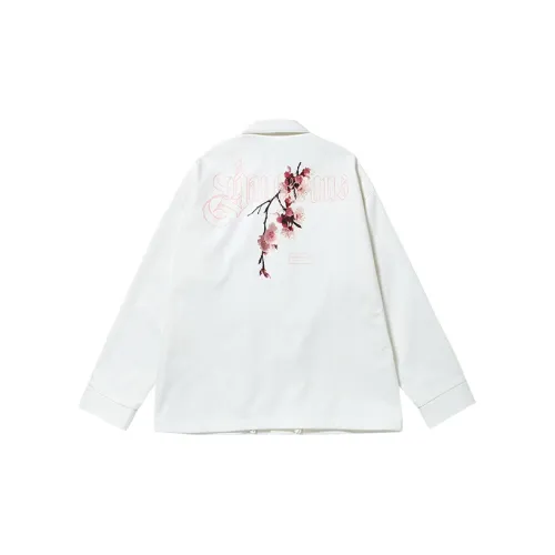 DANGEROUSPEOPLE Jackets Unisex White