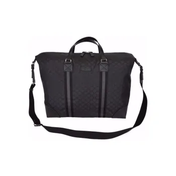 GUCCI Travel Duffle Monogram GG Black